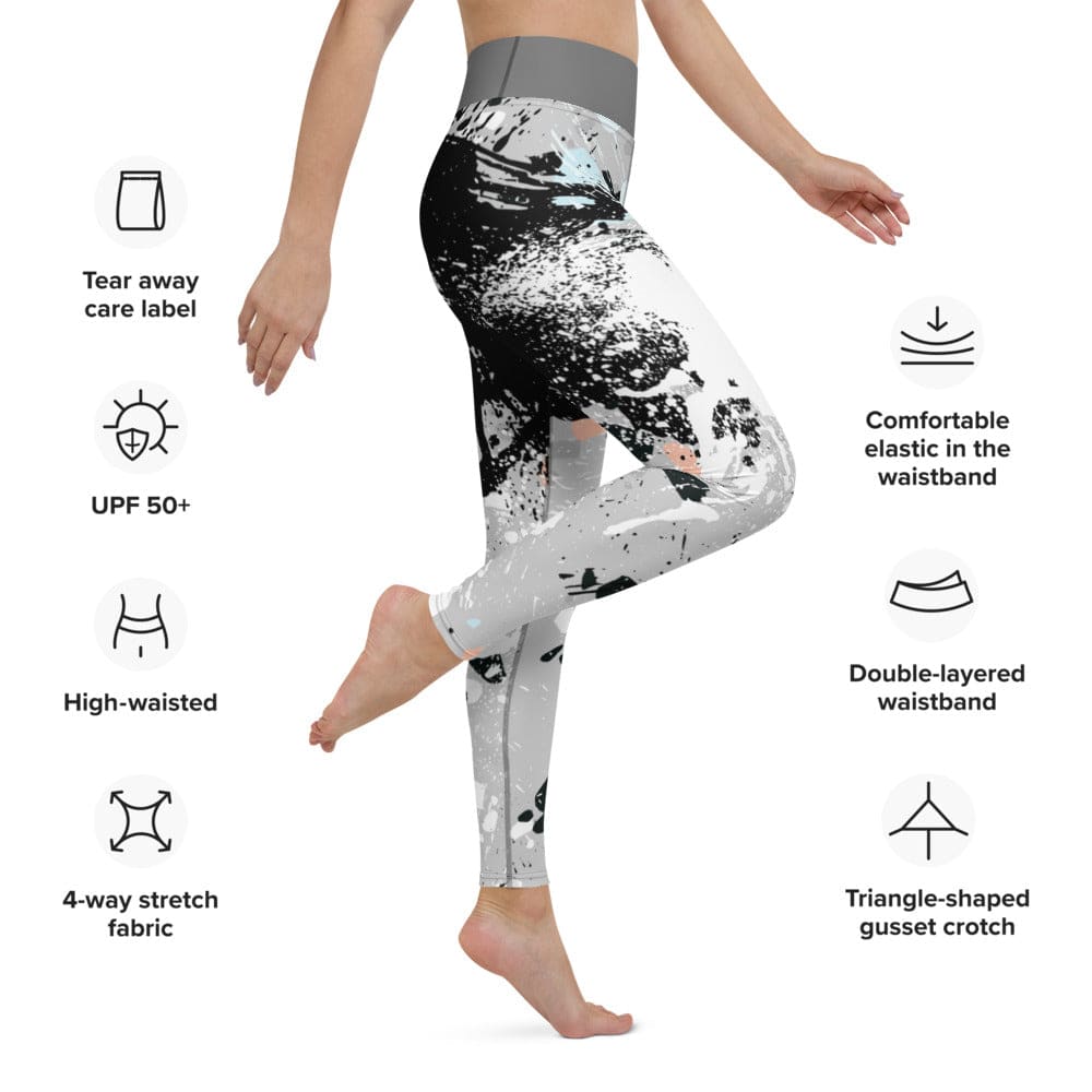 Yoga Leggings/Splash 5 - Enet Images