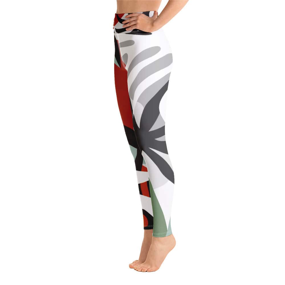 Yoga Leggings/Tropical - Enet Images