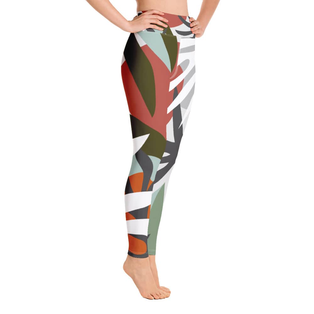 Yoga Leggings/Tropical - Enet Images