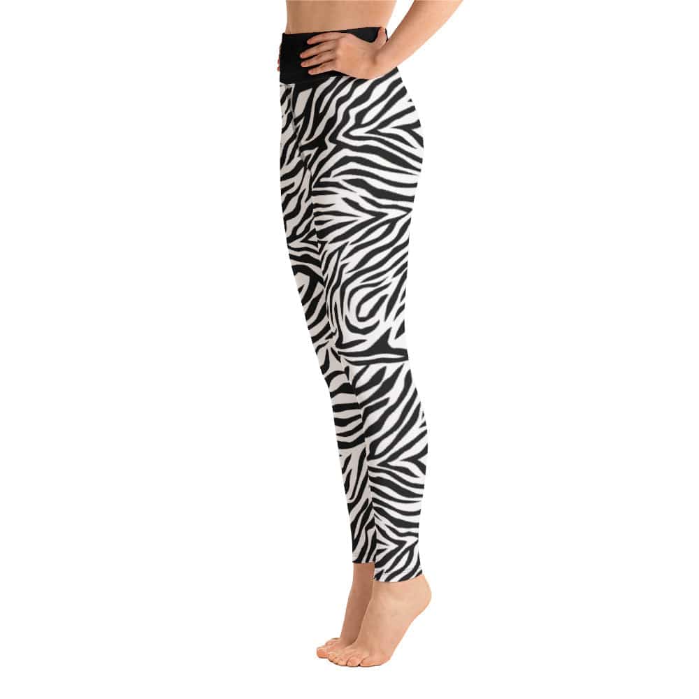 Yoga Leggings/Zebra - Enet Images