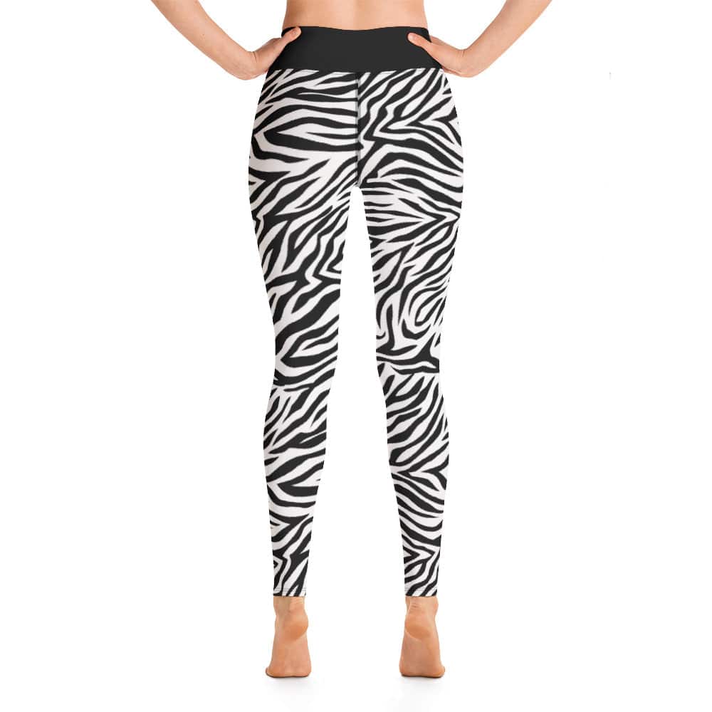 Yoga Leggings/Zebra - Enet Images