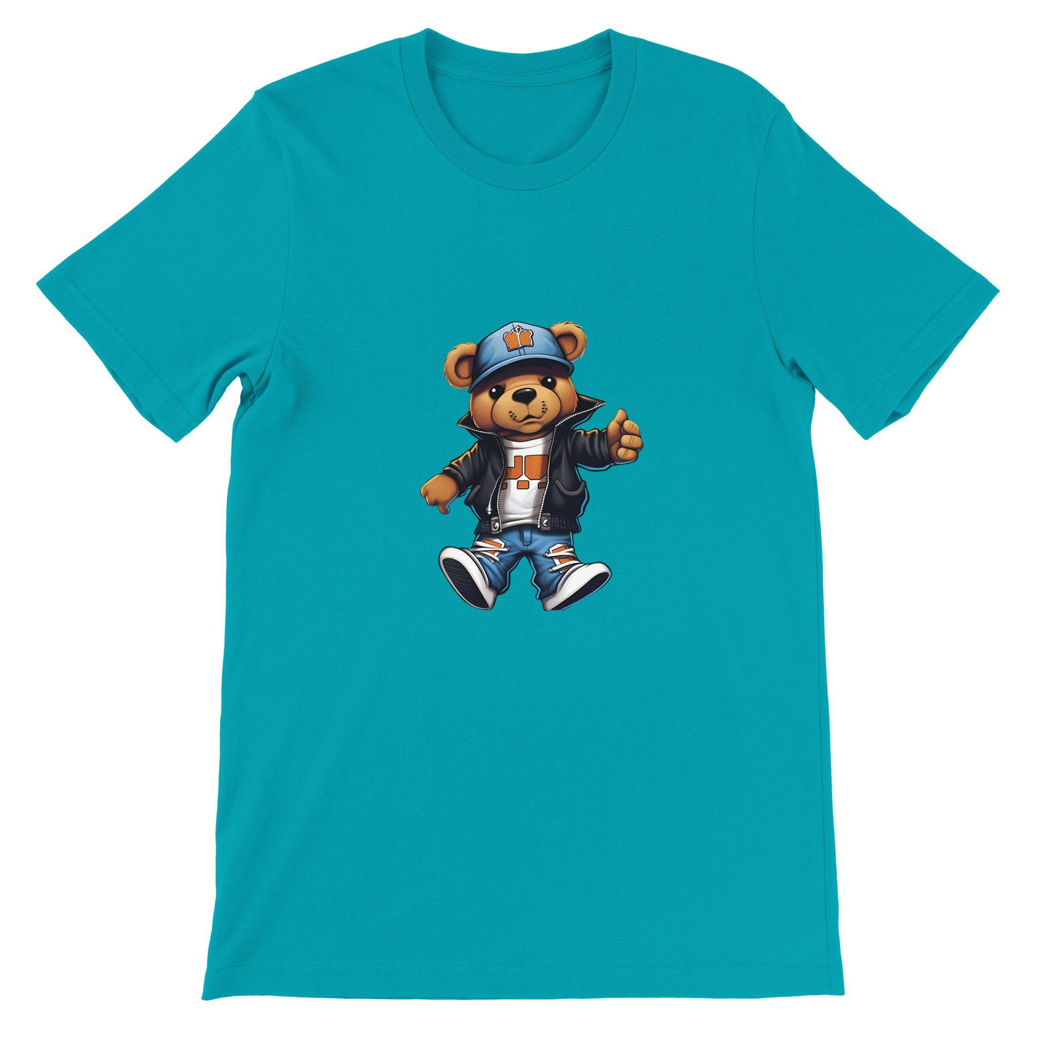 Budget Unisex Crewneck T-shirt/Teddy-Bear-Cute - Enet Images