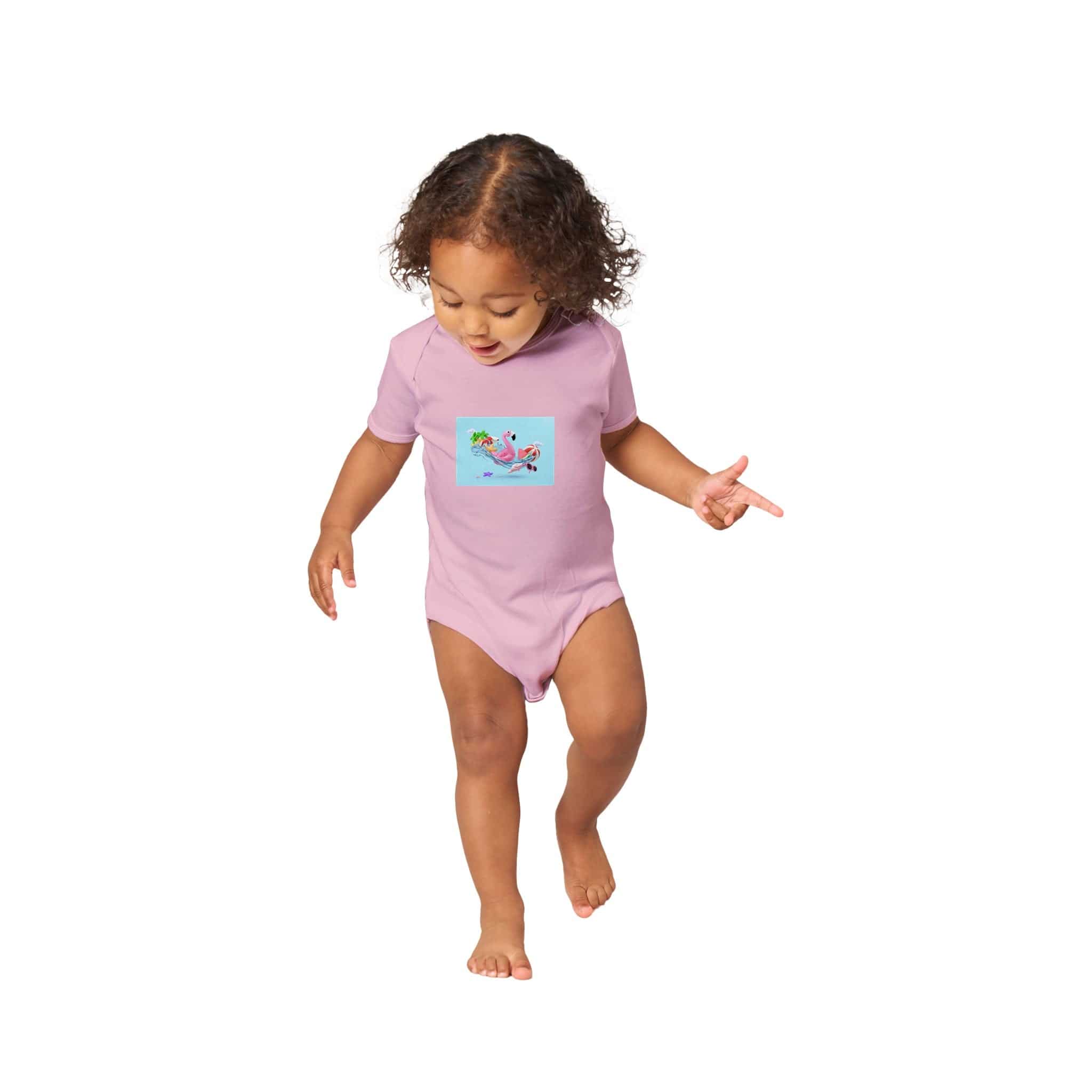 Organic cotton baby bodysuit/Summer-Tools - Classic - Enet Images