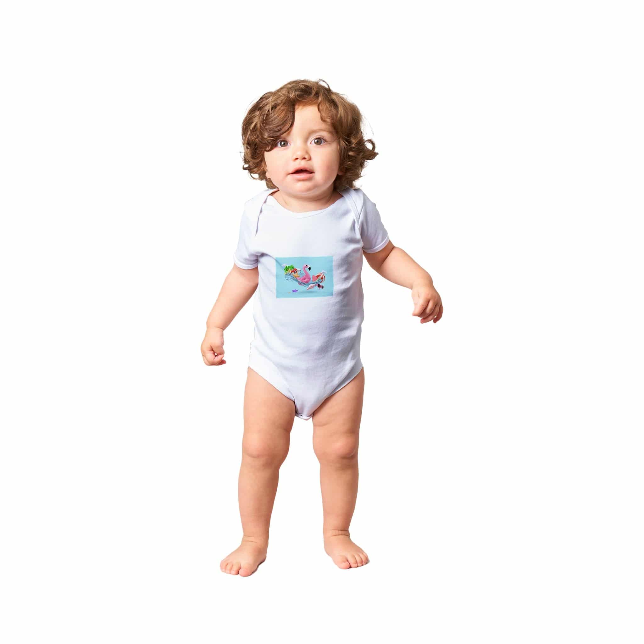 Organic cotton baby bodysuit/Summer-Tools - Classic - Enet Images