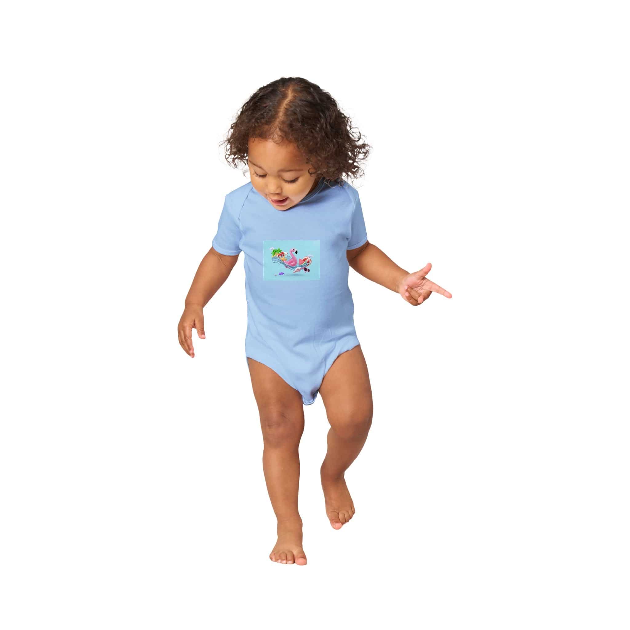 Organic cotton baby bodysuit/Summer-Tools - Classic - Enet Images