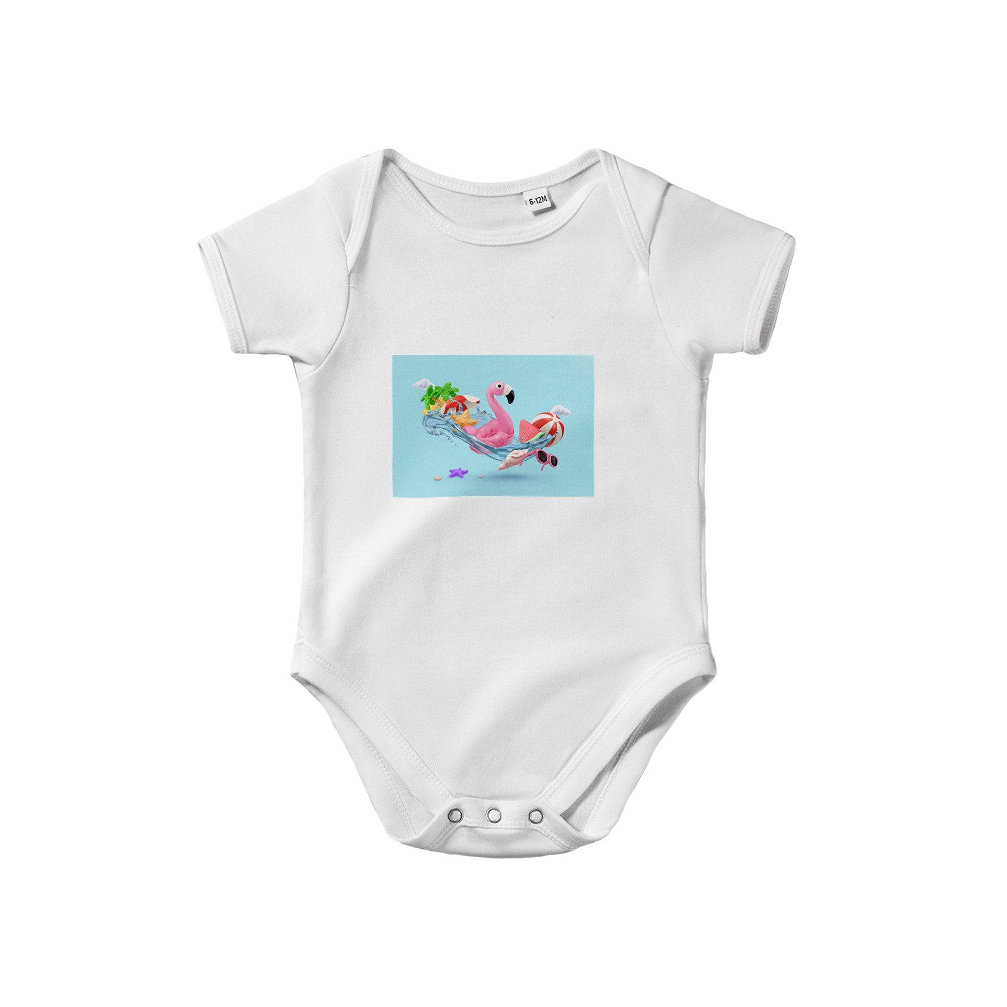 Organic cotton baby bodysuit/Summer-Tools - Classic - Enet Images
