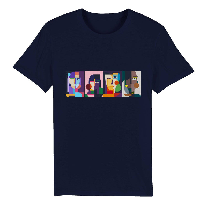 100% Organic Unisex T-shirt/Abstract-Art - Enet Images