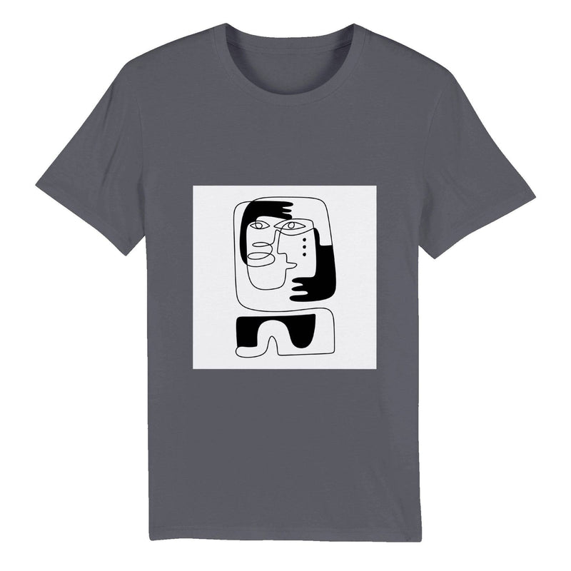 100% Organic Unisex T-shirt/Abstract-Love - Enet Images