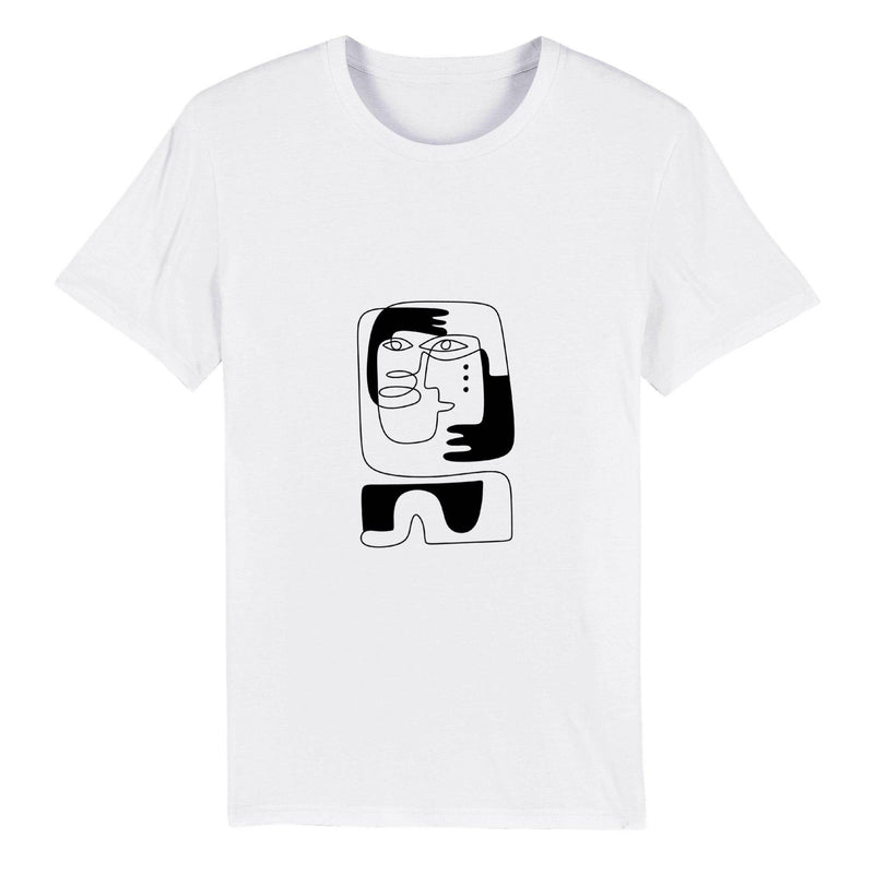 100% Organic Unisex T-shirt/Abstract-Love - Enet Images