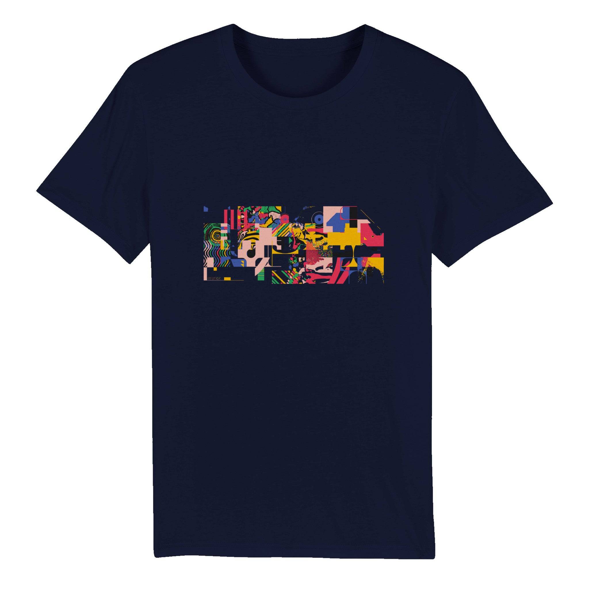 100% Organic Unisex T-shirt/Abstract-Mix - Enet Images