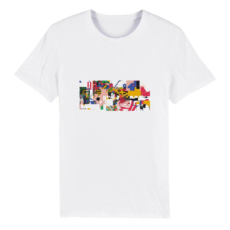 100% Organic Unisex T-shirt/Abstract-Mix - Enet Images