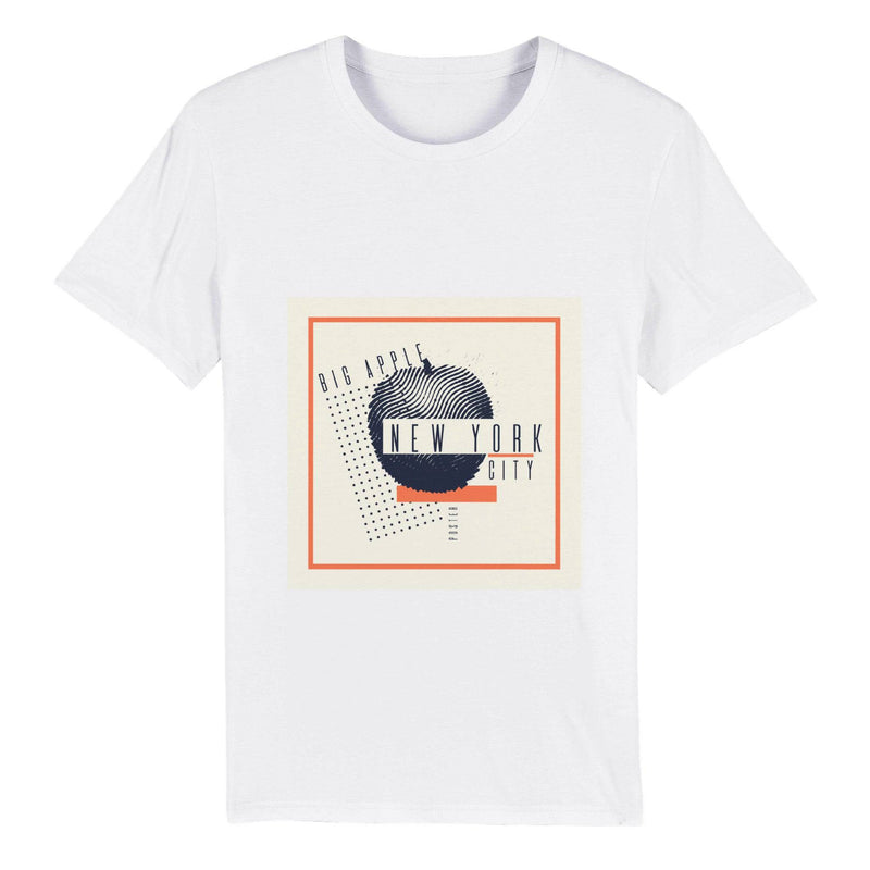 100% Organic Unisex T-shirt/Big-Apple-NY - Enet Images