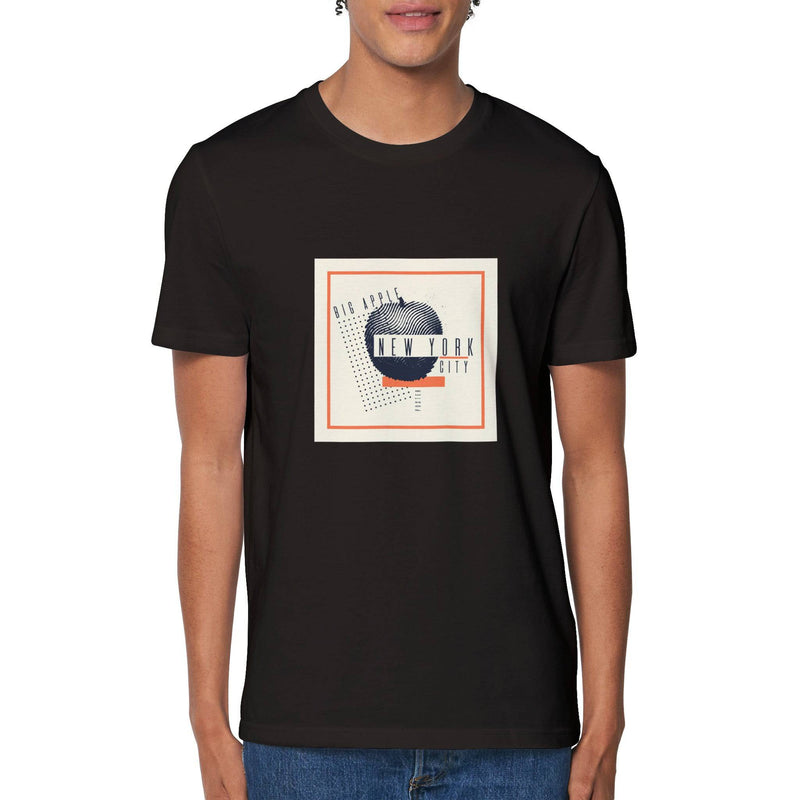 100% Organic Unisex T-shirt/Big-Apple-NY - Enet Images