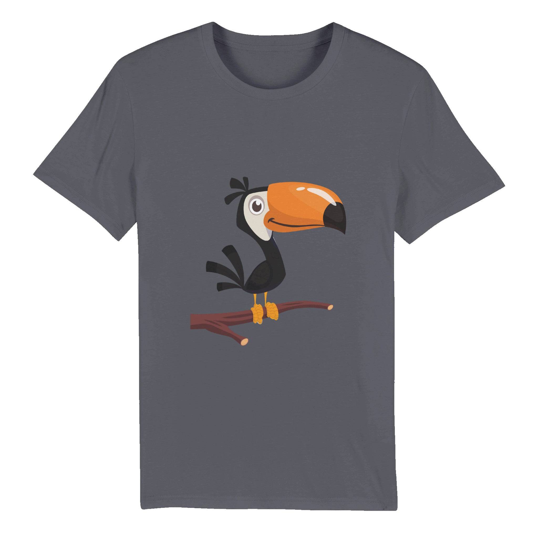 100% Organic Unisex T-shirt/Bird - Enet Images