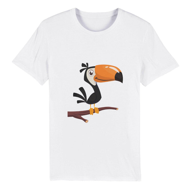 100% Organic Unisex T-shirt/Bird - Enet Images