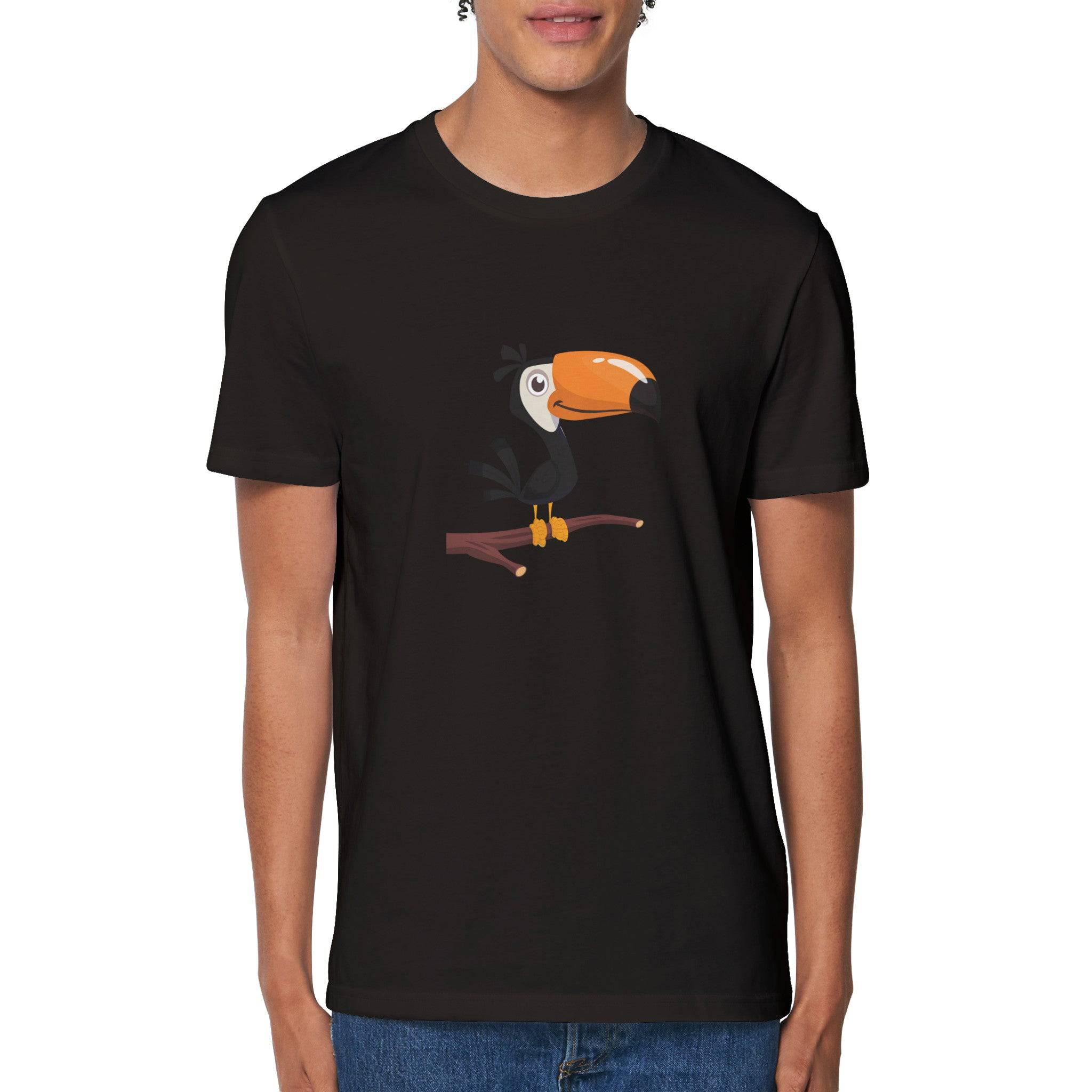 100% Organic Unisex T-shirt/Bird - Enet Images