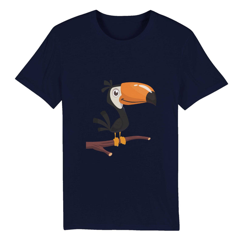 100% Organic Unisex T-shirt/Bird - Enet Images