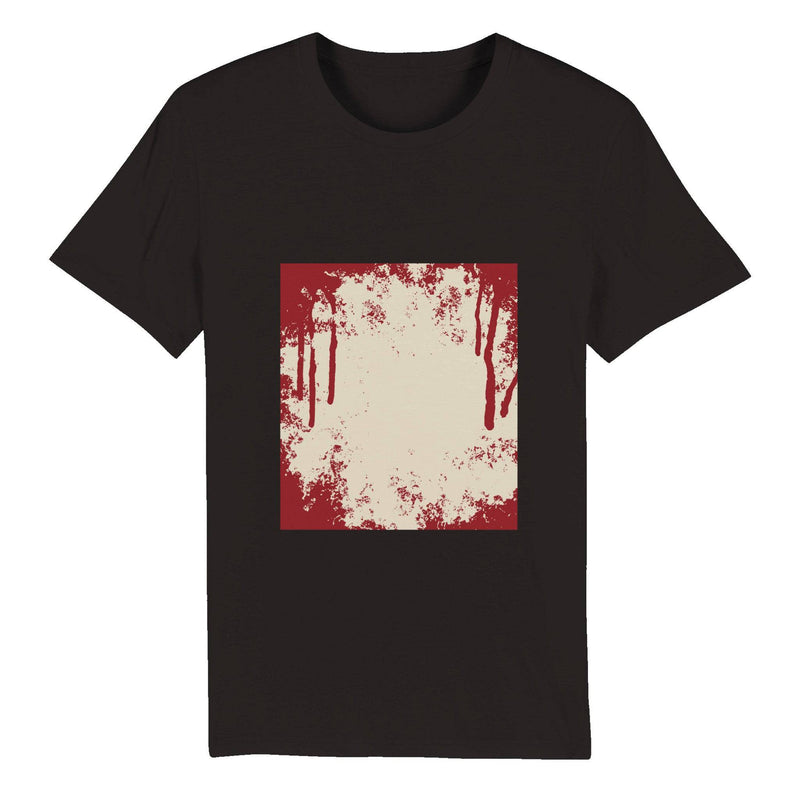 100% Organic Unisex T-shirt/Blood-Pattern - Enet Images