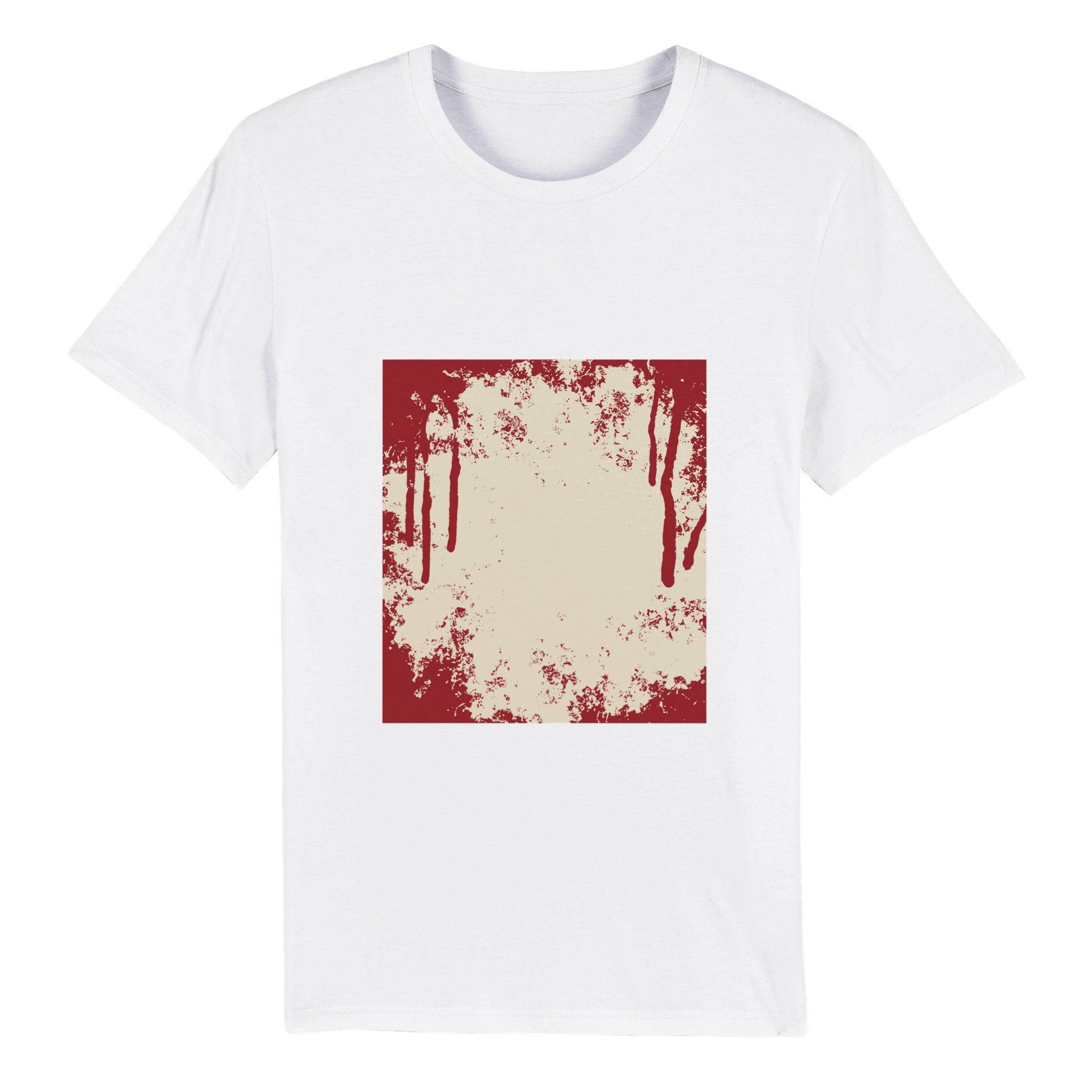 100% Organic Unisex T-shirt/Blood-Pattern - Enet Images