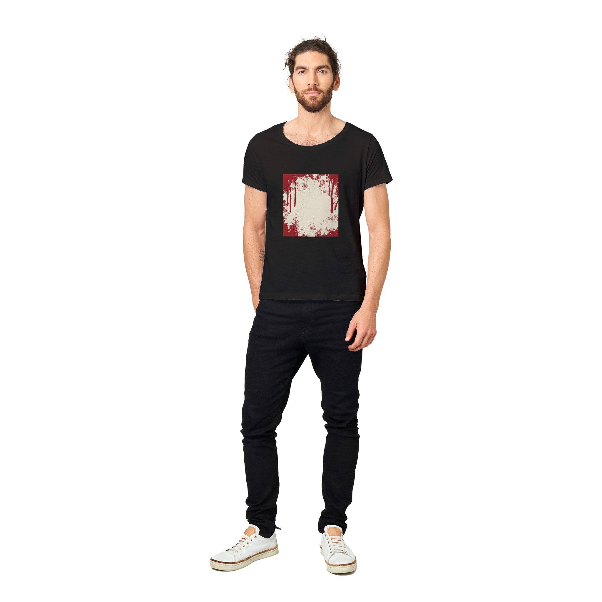 100% Organic Unisex T-shirt/Blood-Pattern - Enet Images