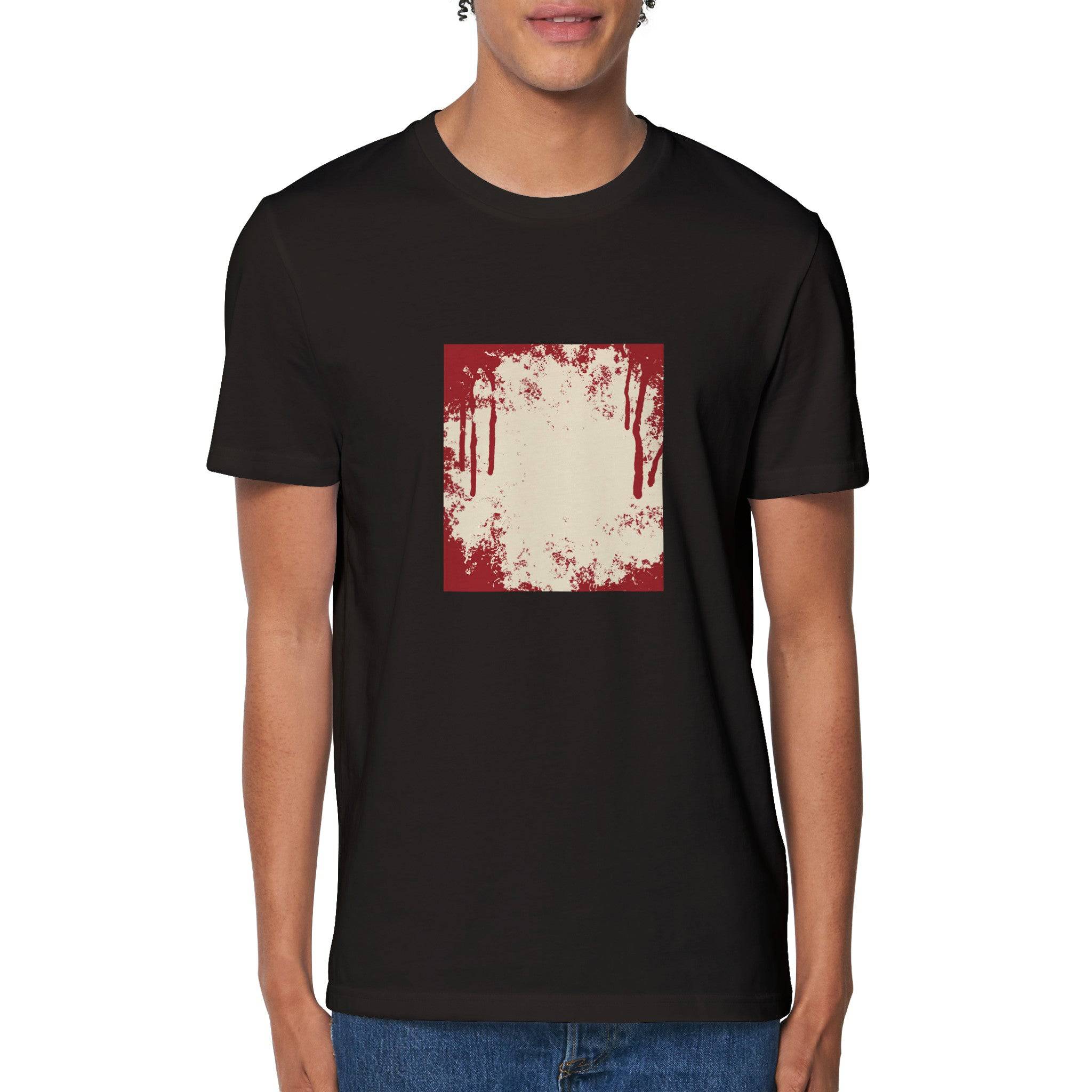 100% Organic Unisex T-shirt/Blood-Pattern - Enet Images