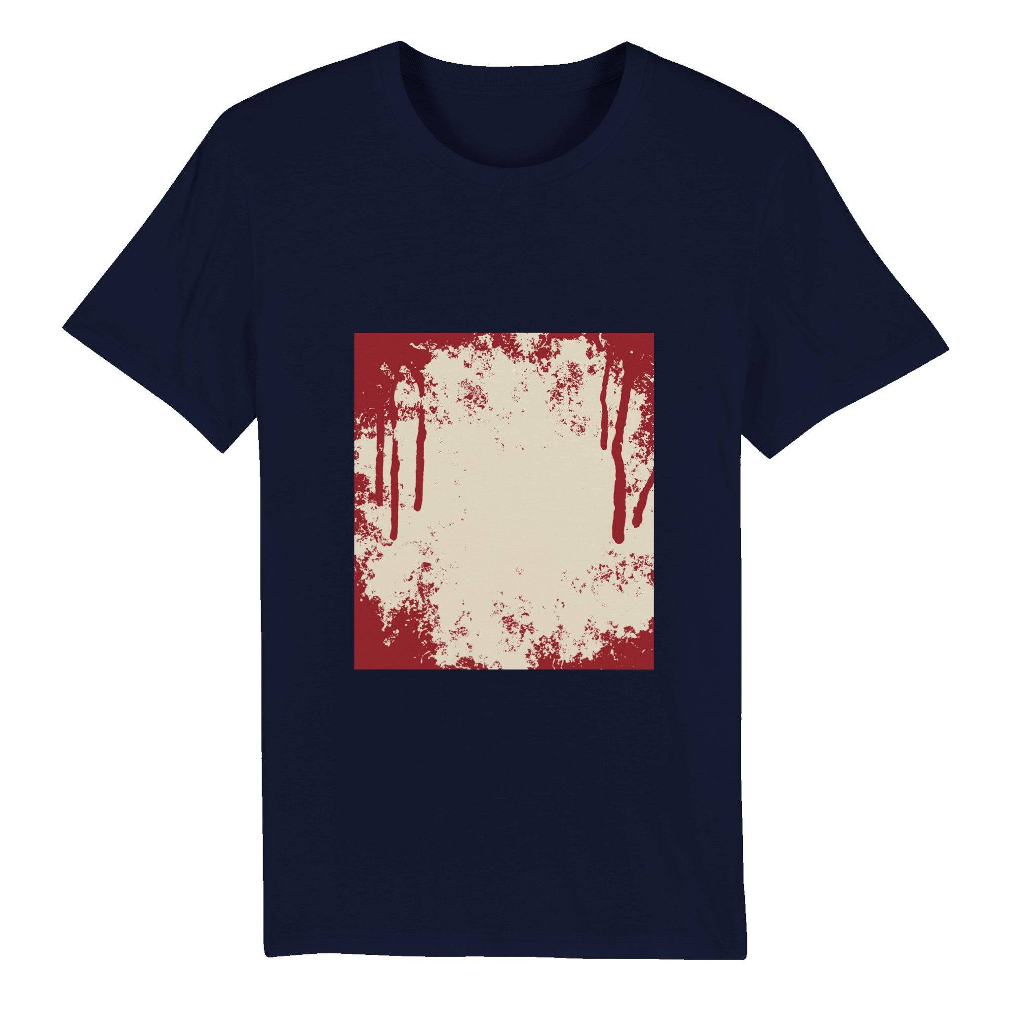 100% Organic Unisex T-shirt/Blood-Pattern - Enet Images