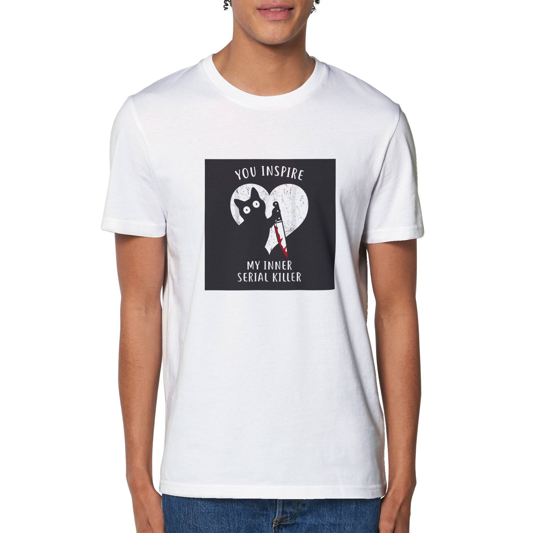 100% Organic Unisex T-shirt/Cat-Killer - Enet Images