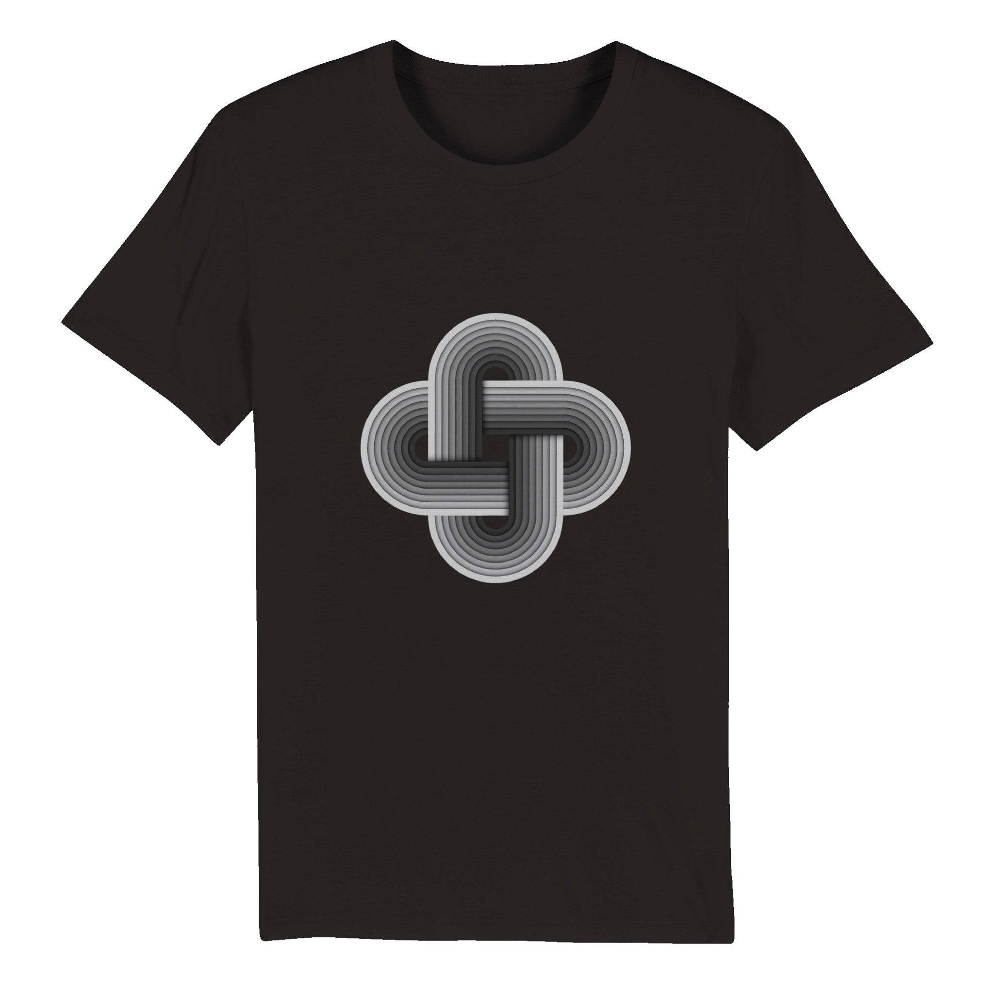 100% Organic Unisex T-shirt/Cross-Digital - Enet Images