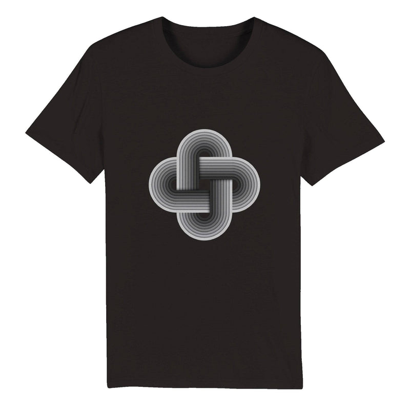 100% Organic Unisex T-shirt/Cross-Digital - Enet Images