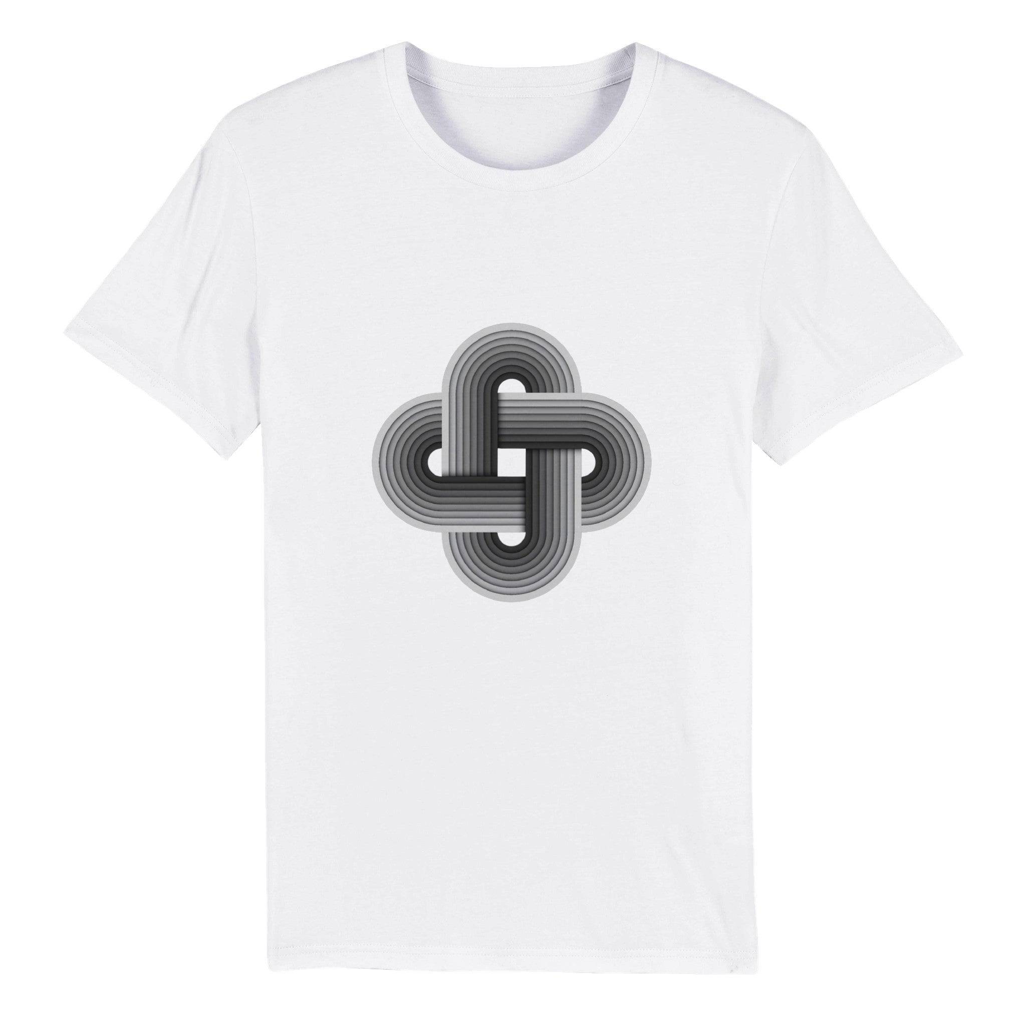 100% Organic Unisex T-shirt/Cross-Digital - Enet Images