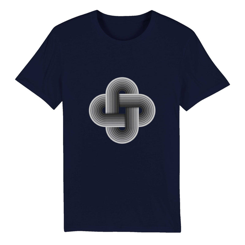 100% Organic Unisex T-shirt/Cross-Digital - Enet Images