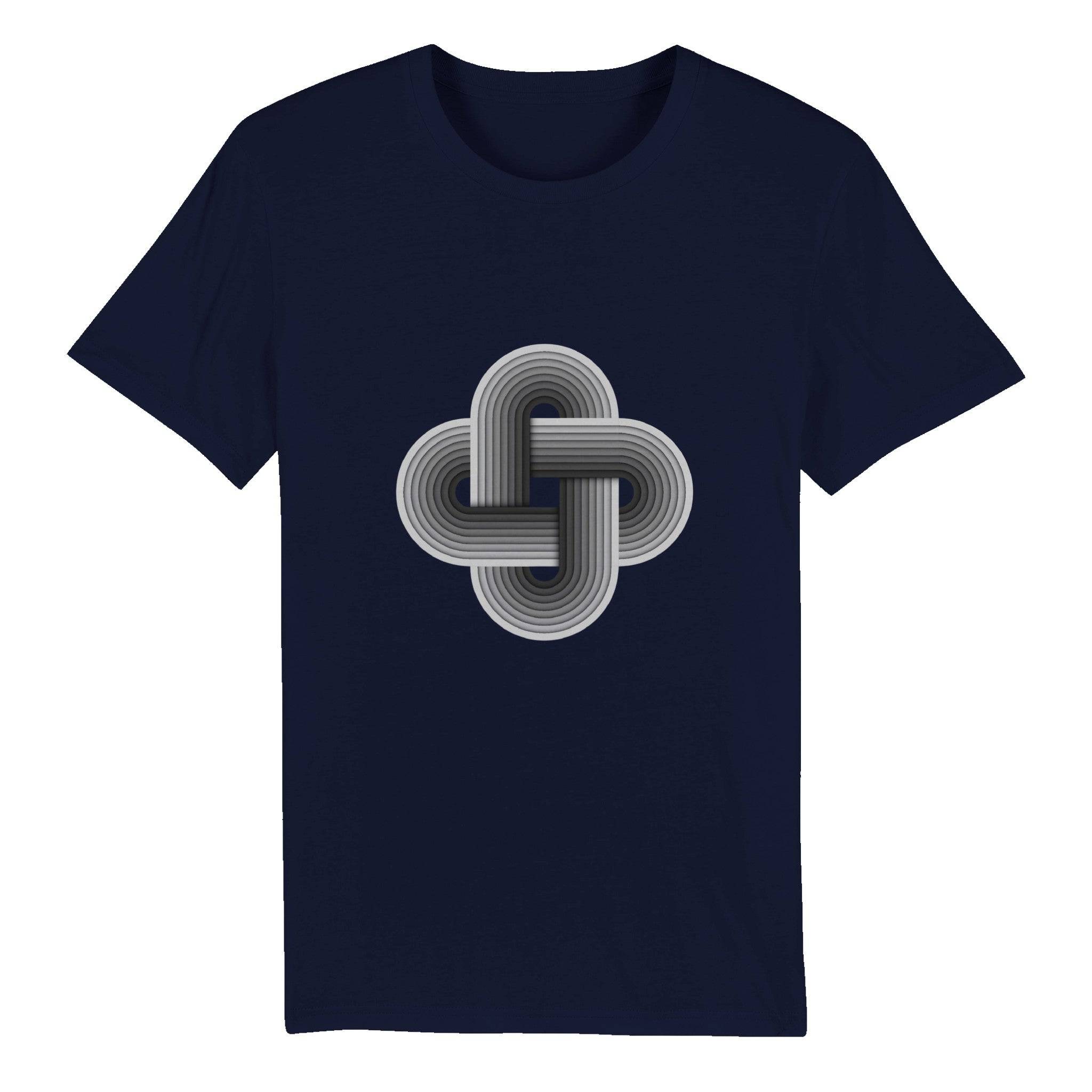 100% Organic Unisex T-shirt/Cross-Digital - Enet Images