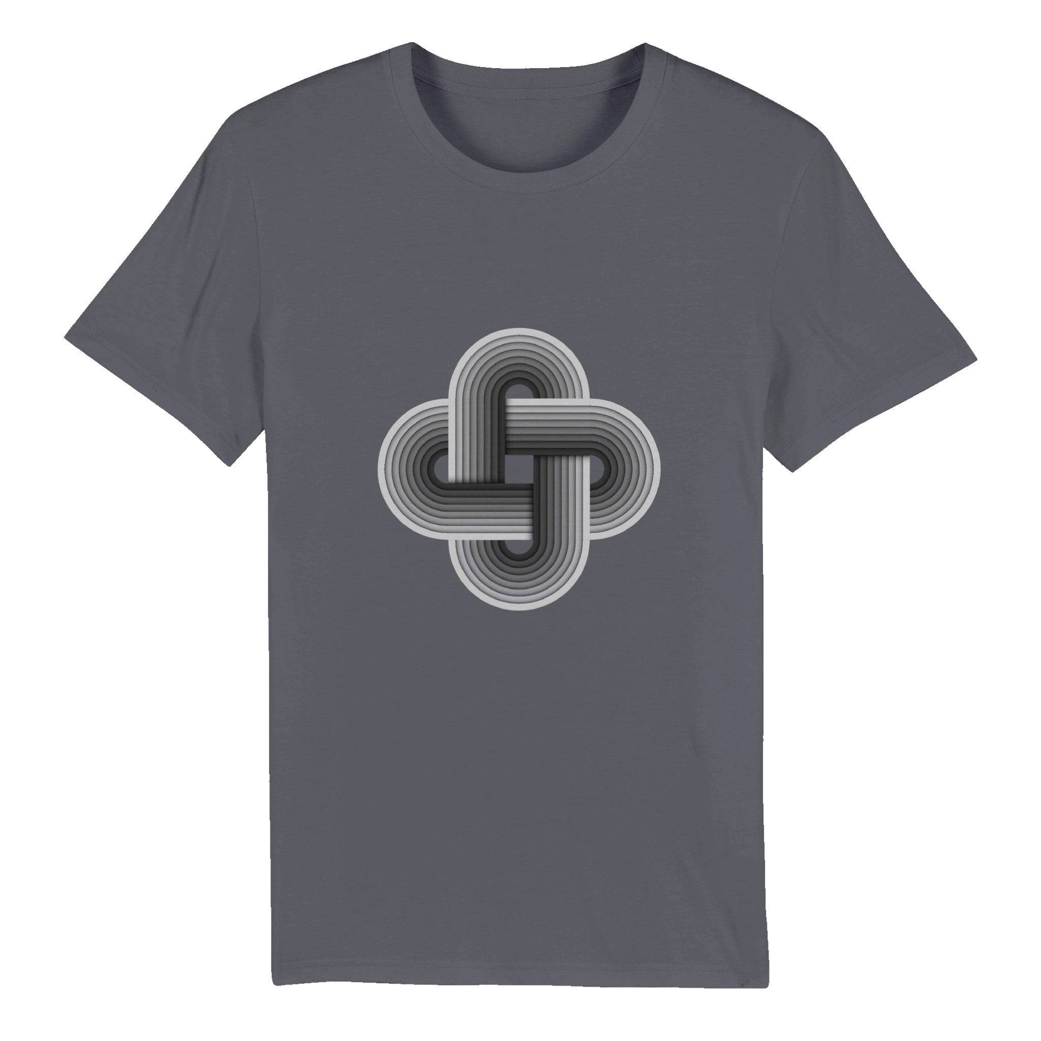 100% Organic Unisex T-shirt/Cross-Digital - Enet Images