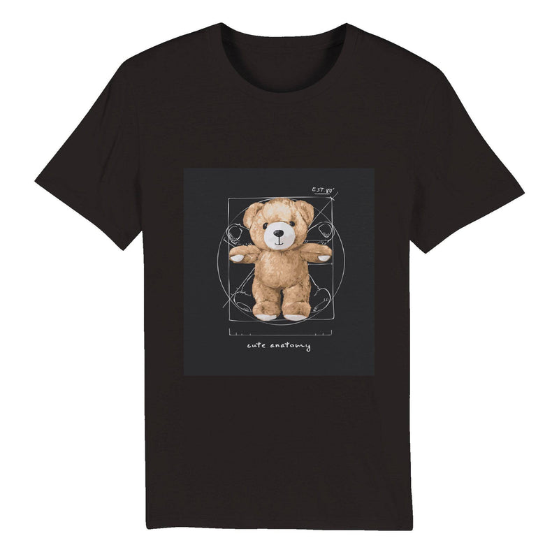 100% Organic Unisex T-shirt/Cute-Anatomy - Enet Images