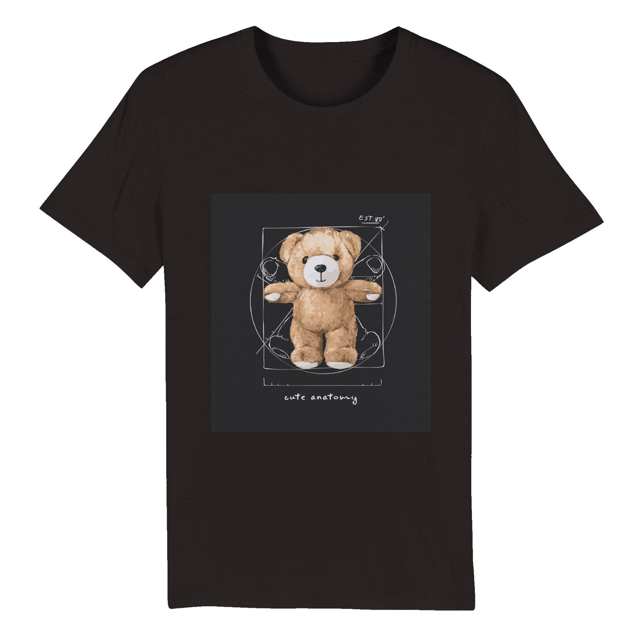 100% Organic Unisex T-shirt/Cute-Anatomy - Enet Images