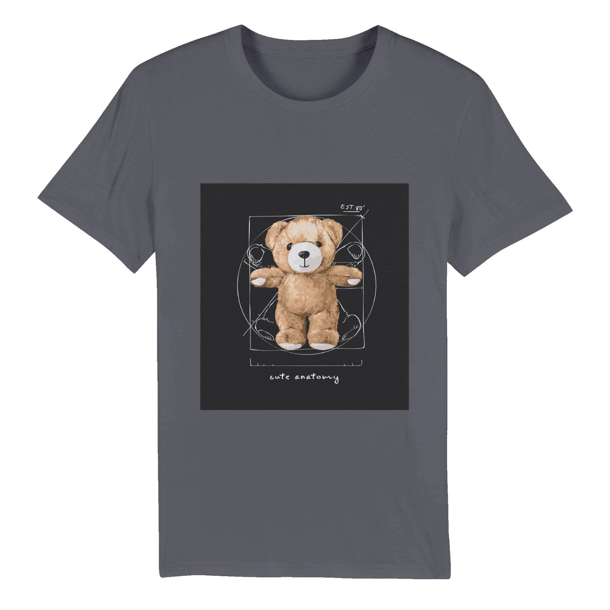 100% Organic Unisex T-shirt/Cute-Anatomy - Enet Images