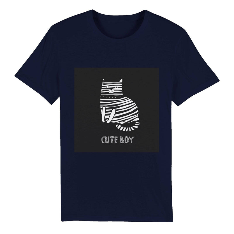 100% Organic Unisex T-shirt/Cute-Boy - Enet Images