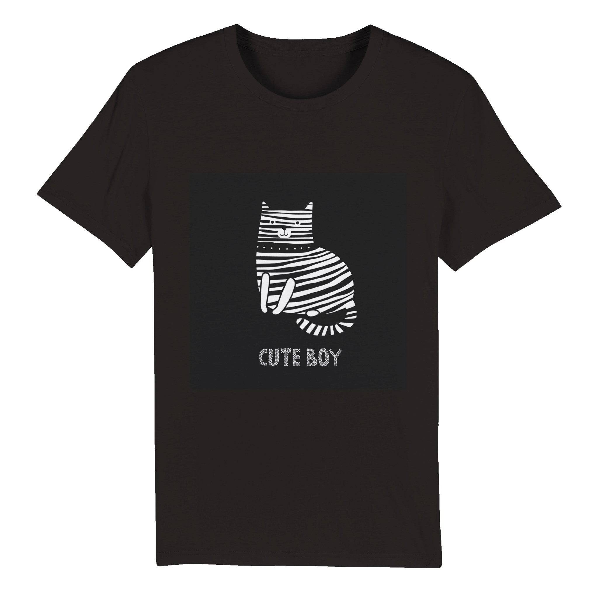 100% Organic Unisex T-shirt/Cute-Boy - Enet Images