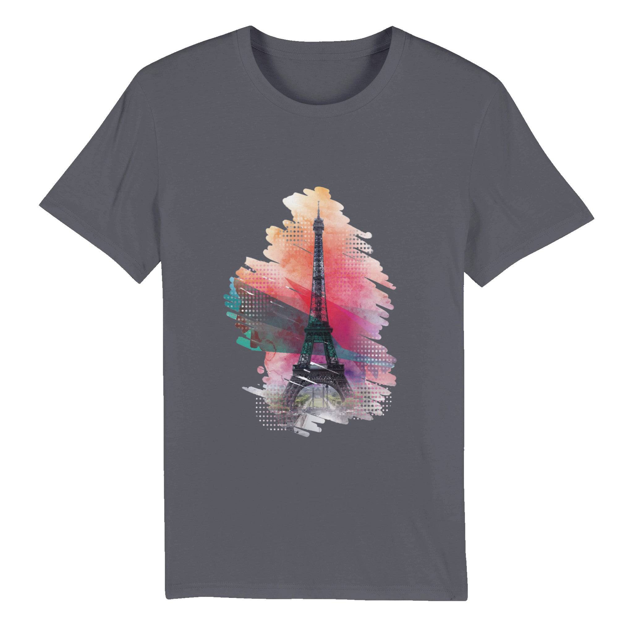 100% Organic Unisex T-shirt/France-Paris - Enet Images