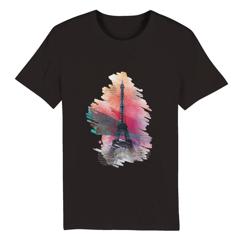 100% Organic Unisex T-shirt/France-Paris - Enet Images