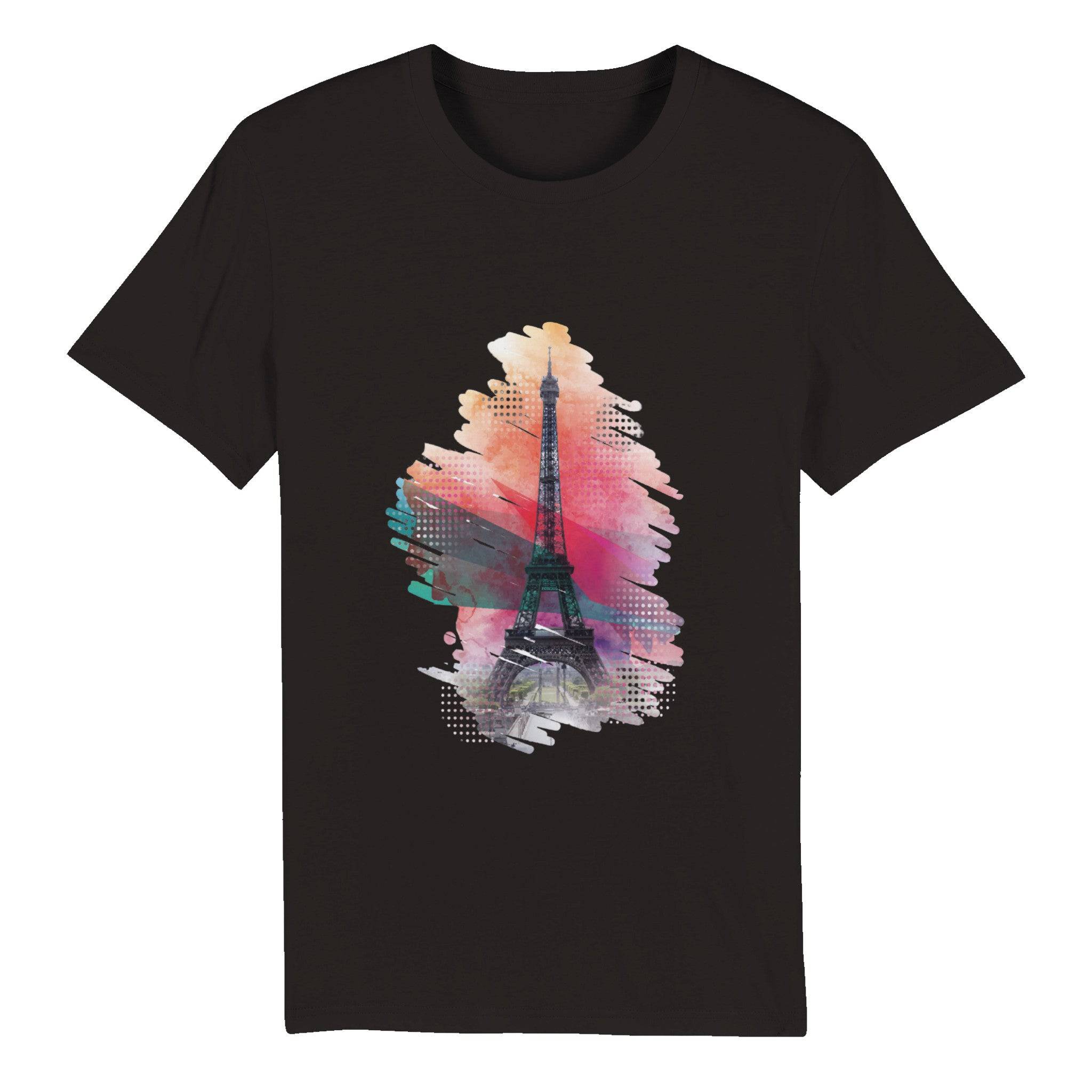 100% Organic Unisex T-shirt/France-Paris - Enet Images