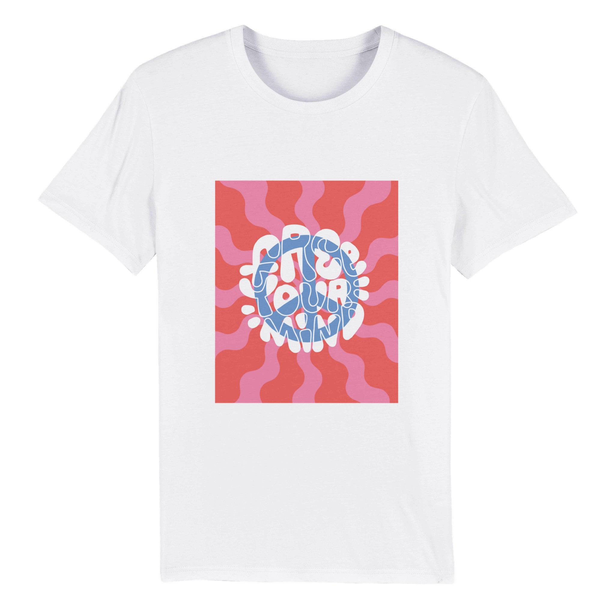 100% Organic Unisex T-shirt/Free-Your-Mind - Enet Images