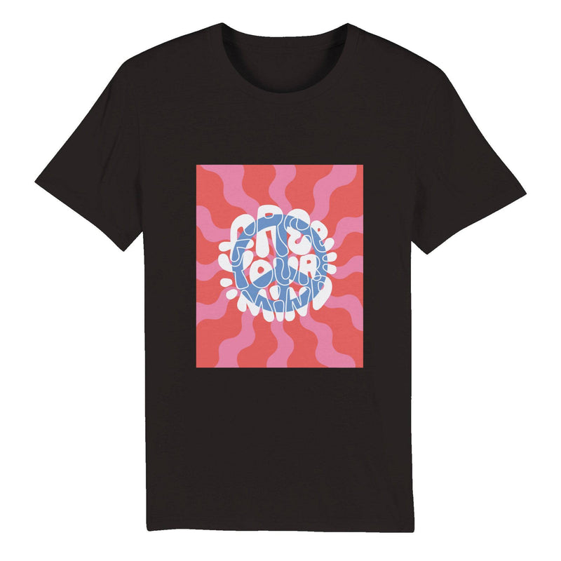 100% Organic Unisex T-shirt/Free-Your-Mind - Enet Images