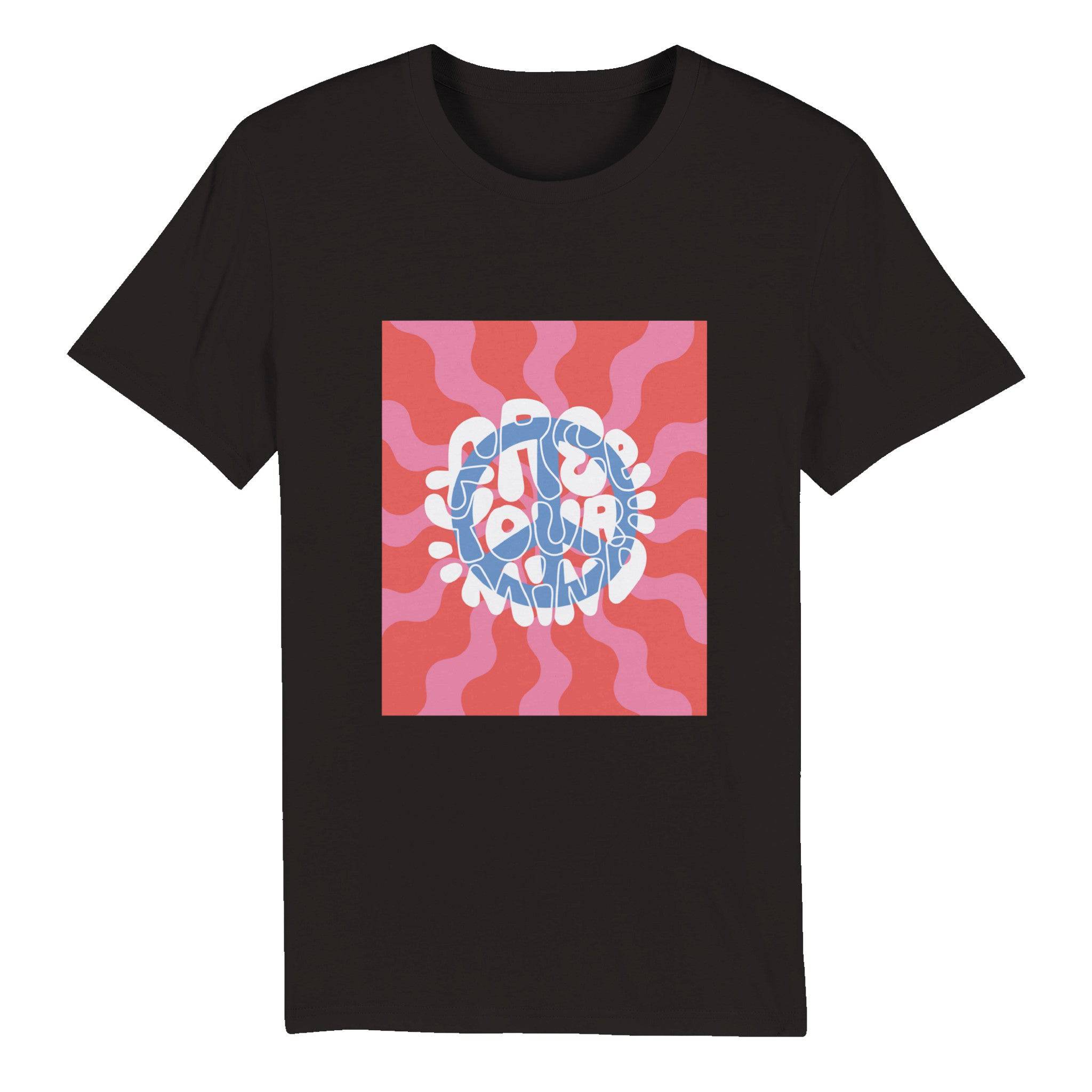 100% Organic Unisex T-shirt/Free-Your-Mind - Enet Images
