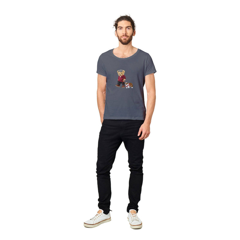 100% Organic Unisex T-shirt/Go-For-A-Walk - Enet Images