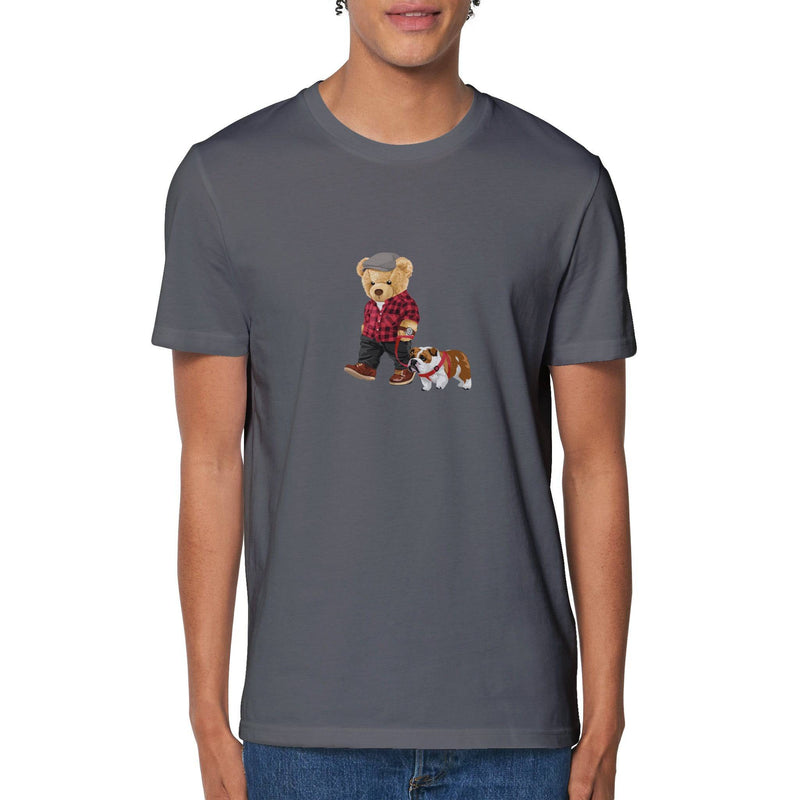 100% Organic Unisex T-shirt/Go-For-A-Walk - Enet Images