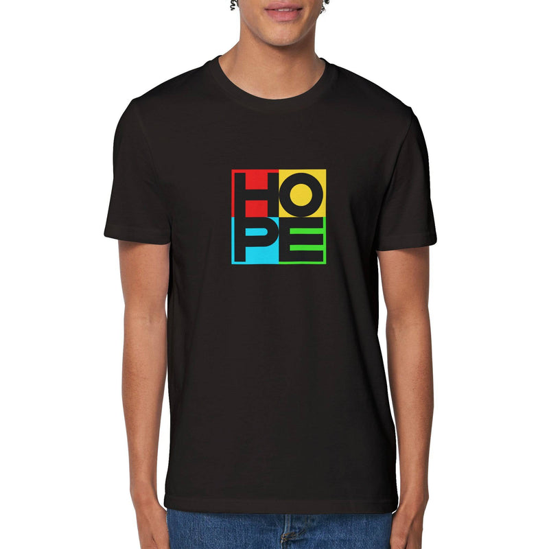 100% Organic Unisex T-shirt/Hope - Enet Images