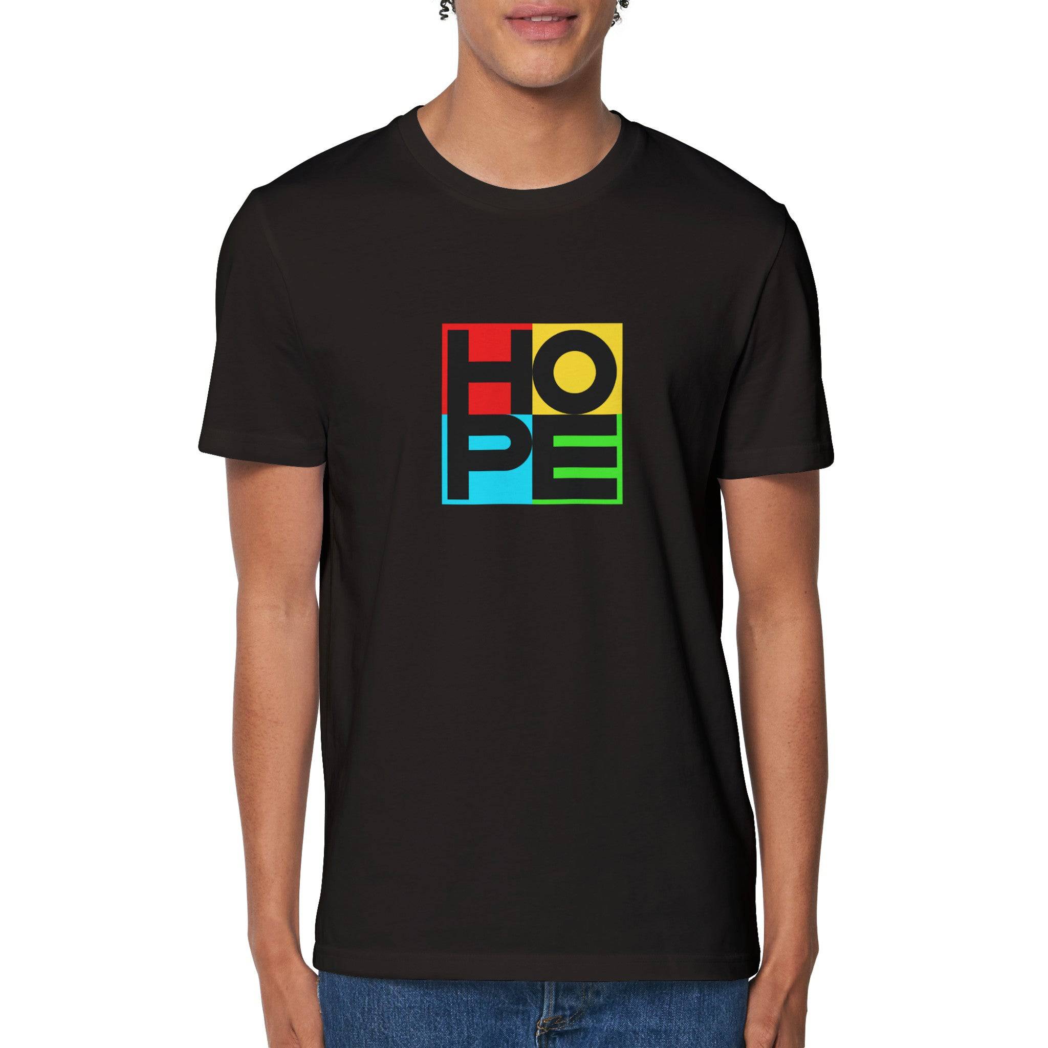 100% Organic Unisex T-shirt/Hope - Enet Images