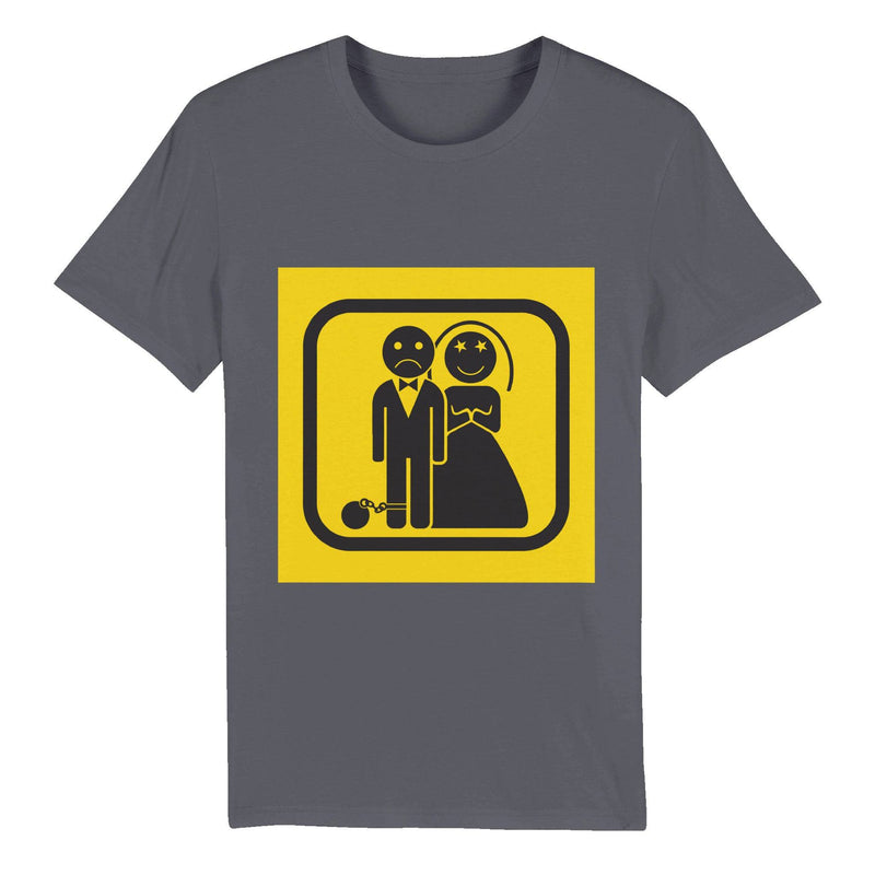 100% Organic Unisex T-shirt/Just-Married - Enet Images