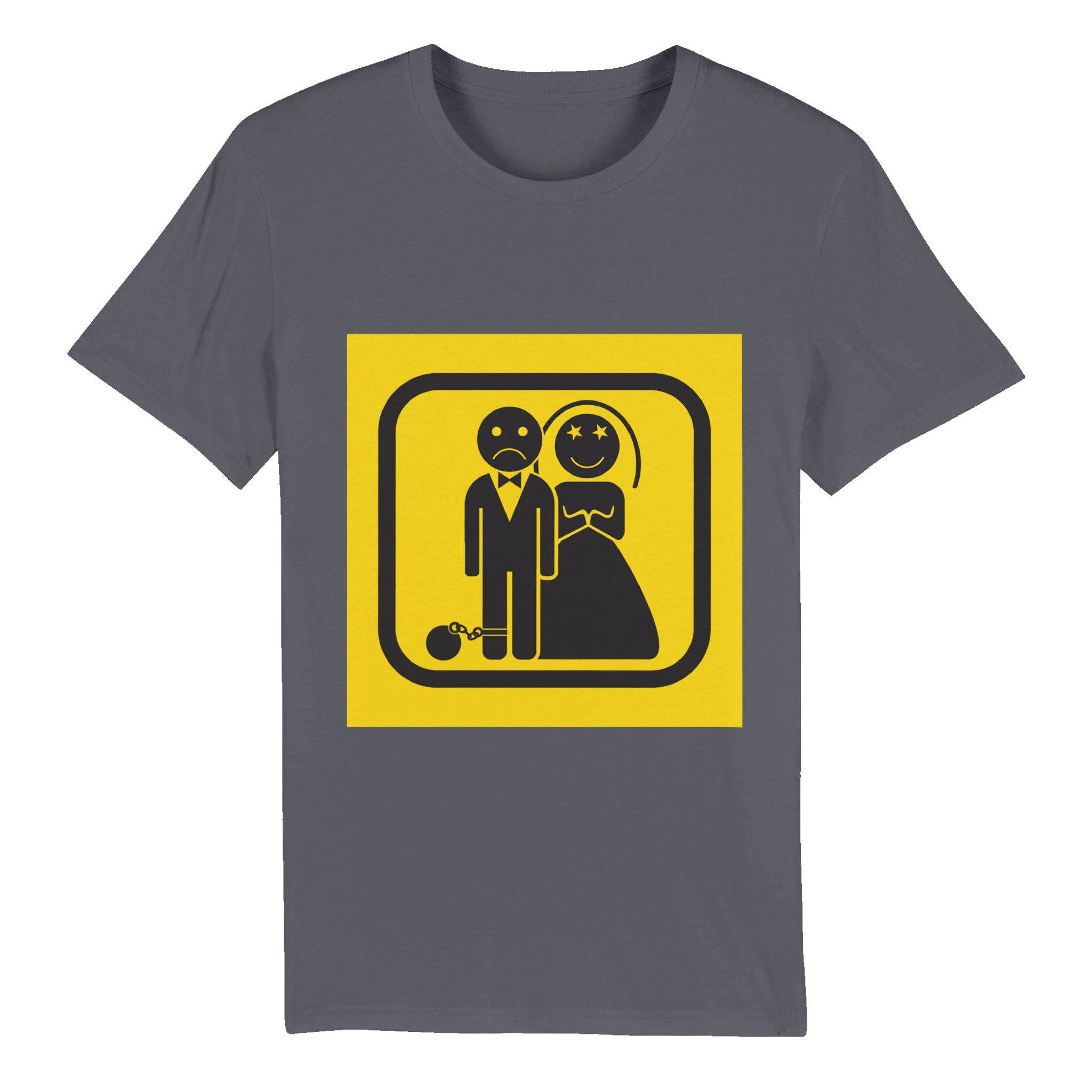 100% Organic Unisex T-shirt/Just-Married - Enet Images